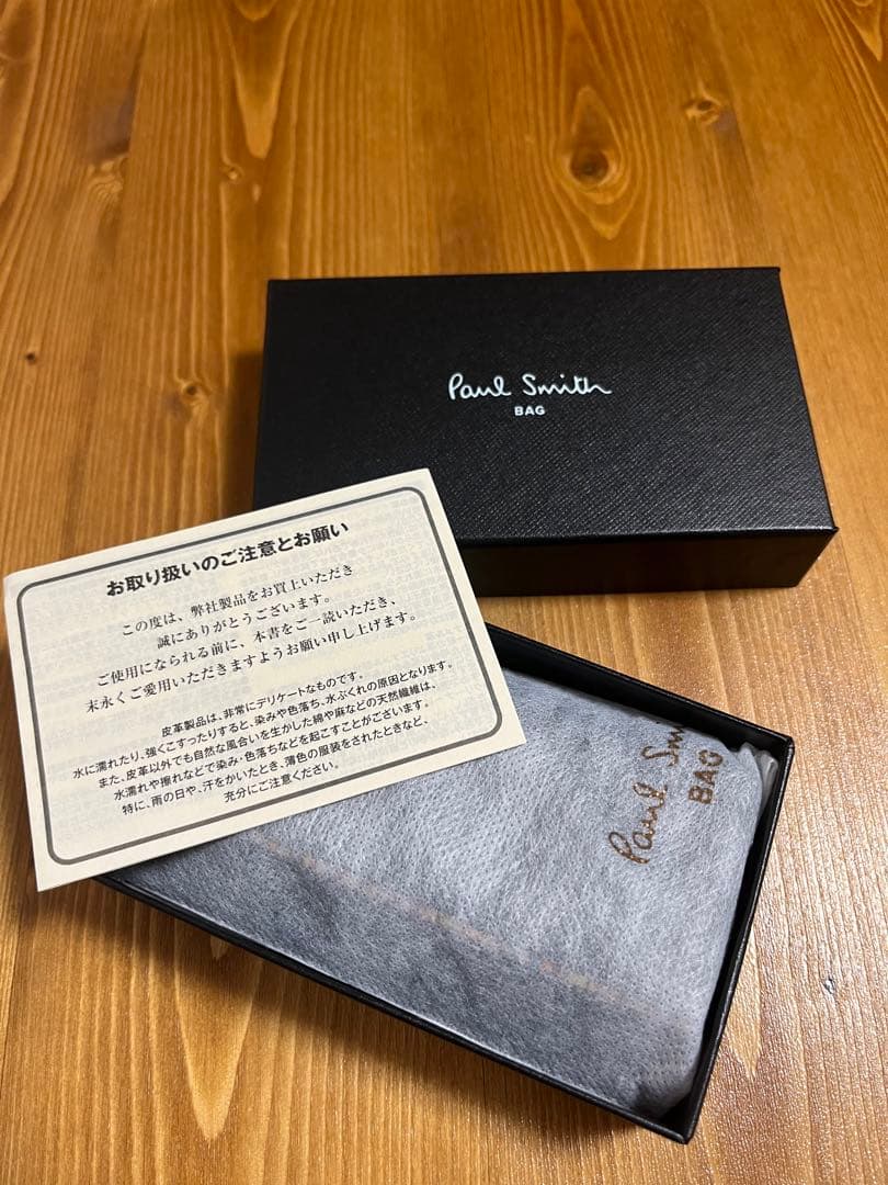 ★未使用新品★ ポールスミスPaul Smith キーケース 黒 レザー　本革