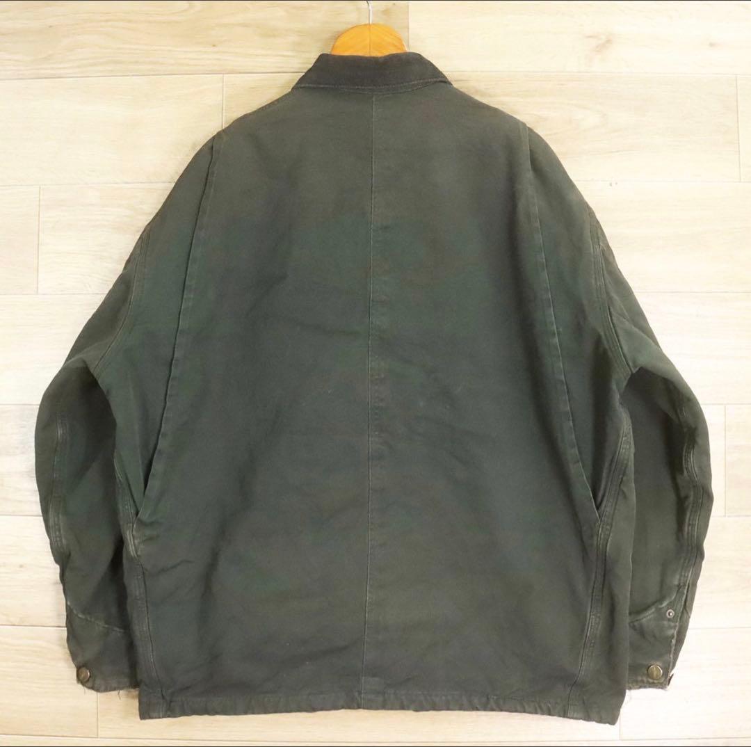 CROSSBY　ダックカバーオール　ワークジャケット 黒チョアコート　カーハート