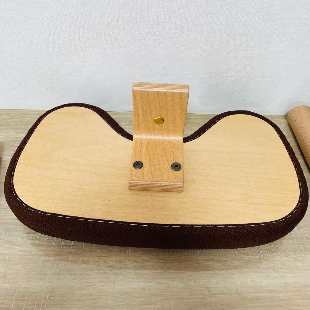 ★美品★姿勢矯正 バランスラボ バランスチェア バランスイージー ダークブラウン