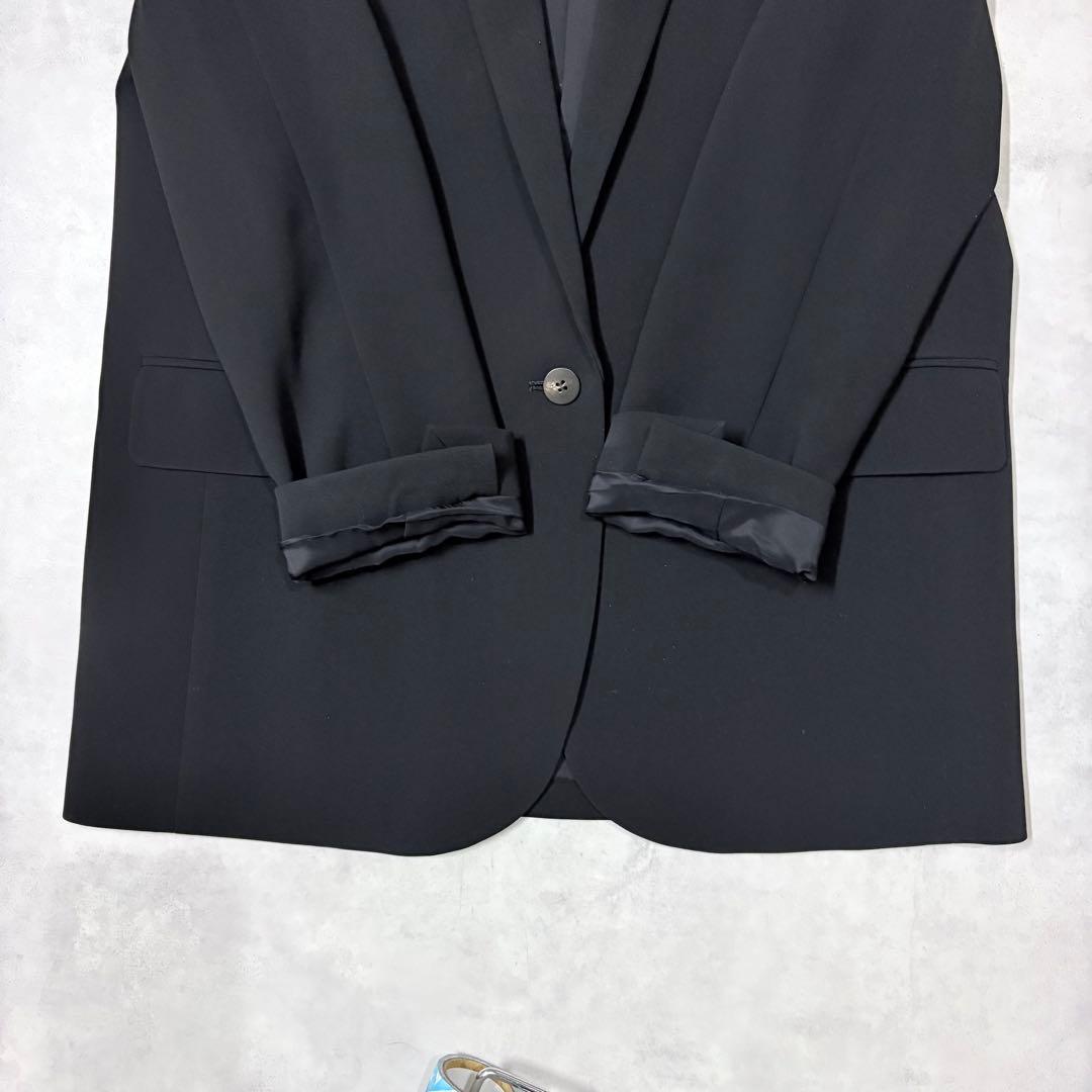 Theory ジャケット クラシッククレープ M相当 黒