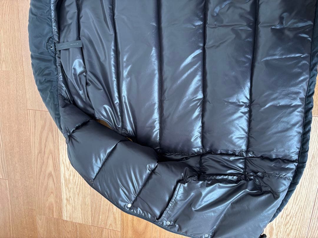 wjk×DUVETICA コラボ ダウンベスト 黒 L 高級グースダウン使用