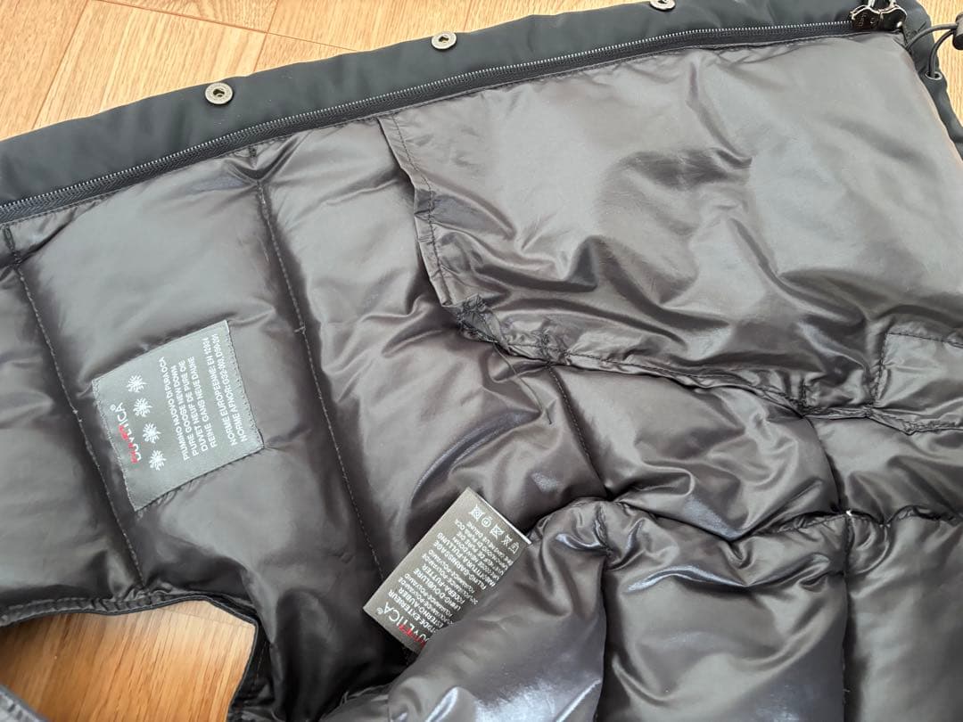 wjk×DUVETICA コラボ ダウンベスト 黒 L 高級グースダウン使用