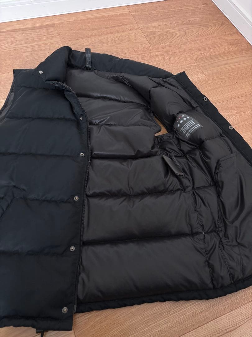 wjk×DUVETICA コラボ ダウンベスト 黒 L 高級グースダウン使用