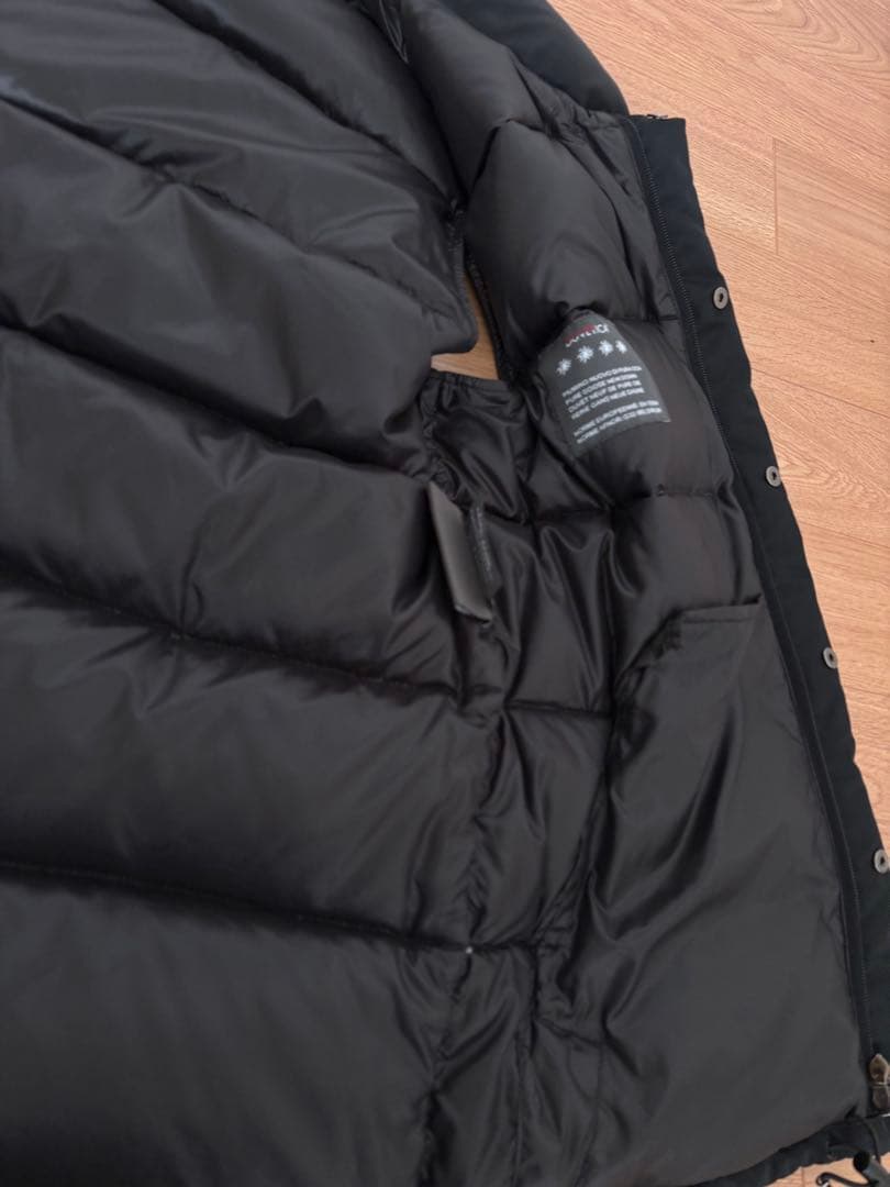 wjk×DUVETICA コラボ ダウンベスト 黒 L 高級グースダウン使用