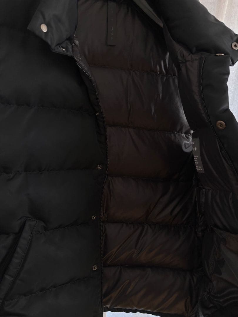 wjk×DUVETICA コラボ ダウンベスト 黒 L 高級グースダウン使用