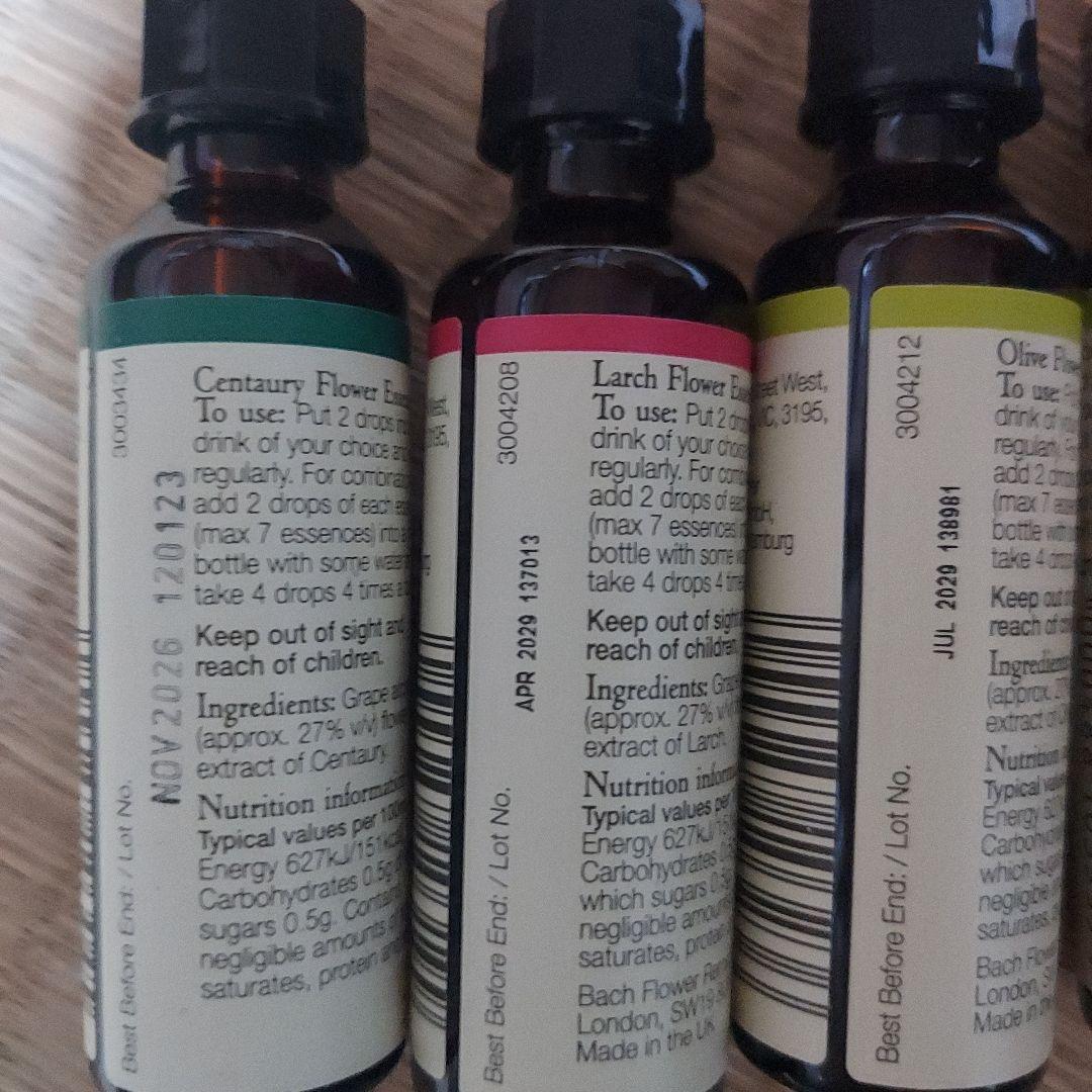 Bach フラワーエッセンス 5本セット