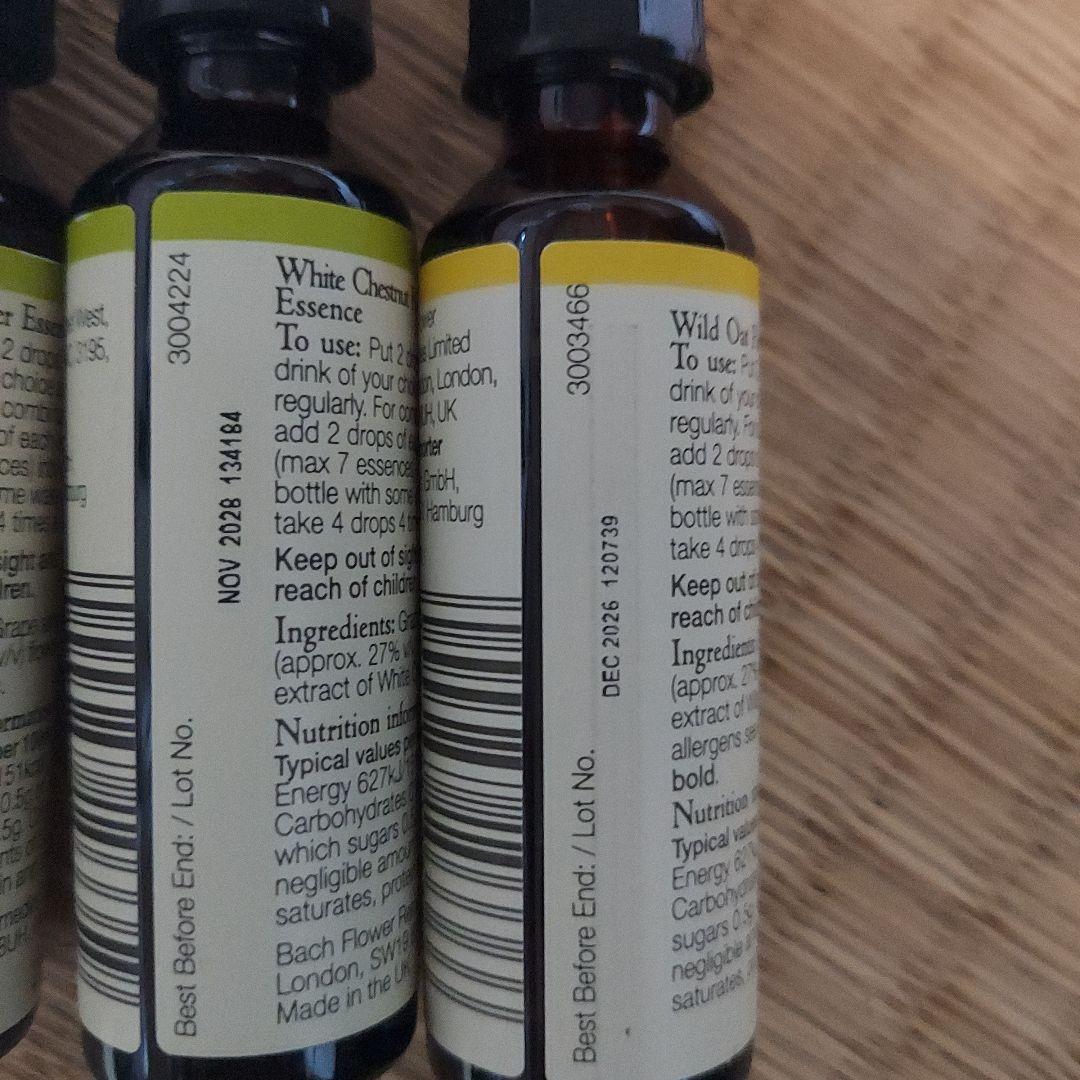 Bach フラワーエッセンス 5本セット