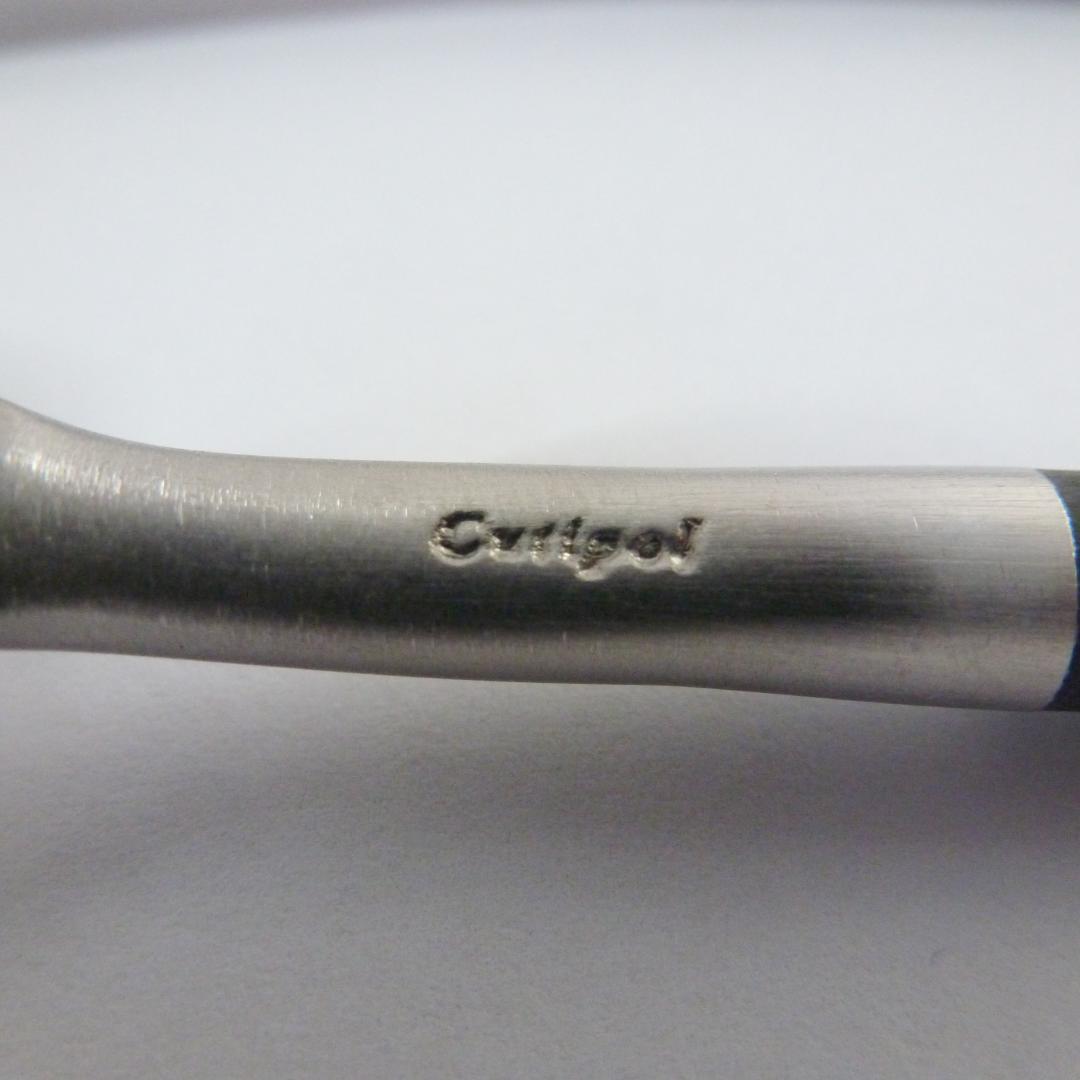 Cutipol クチポール GOA シルバー×ブラック ディナー 6本セット ②