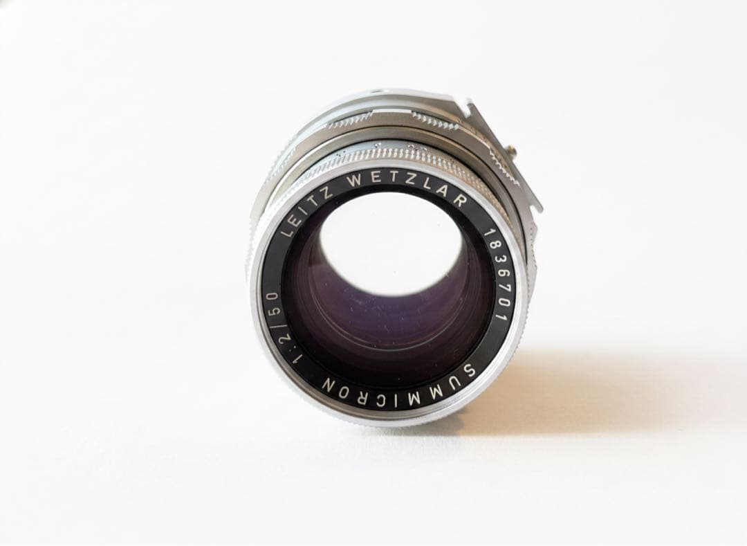 動作OK。Leica DR SUMMICRON 50mm F2 Mマウント