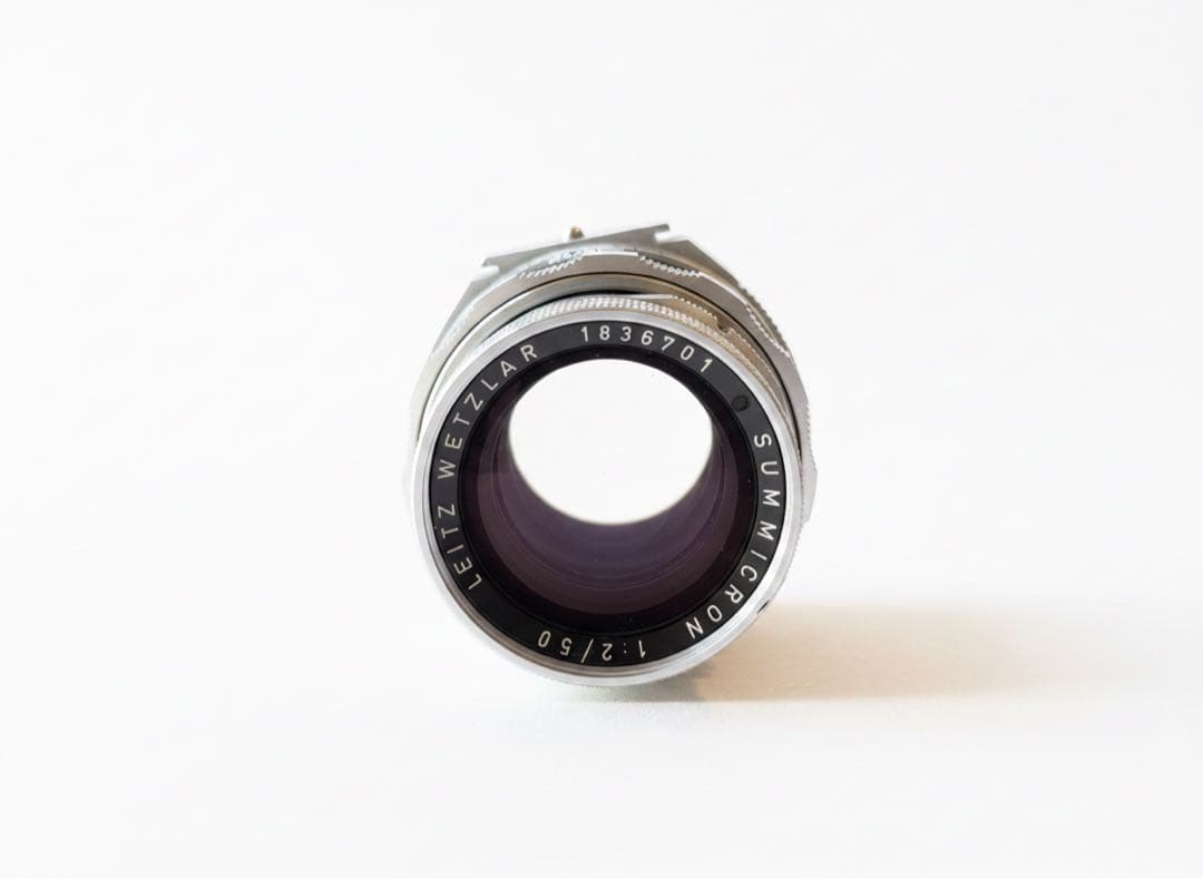 動作OK。Leica DR SUMMICRON 50mm F2 Mマウント