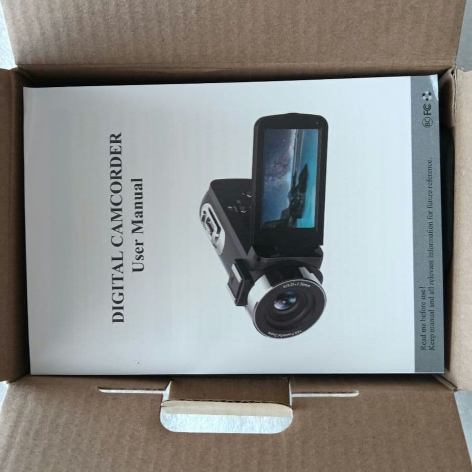 ビデオカメラ 4K30FPS 48MP 18Xデジタルズーム IRナイトビジョン