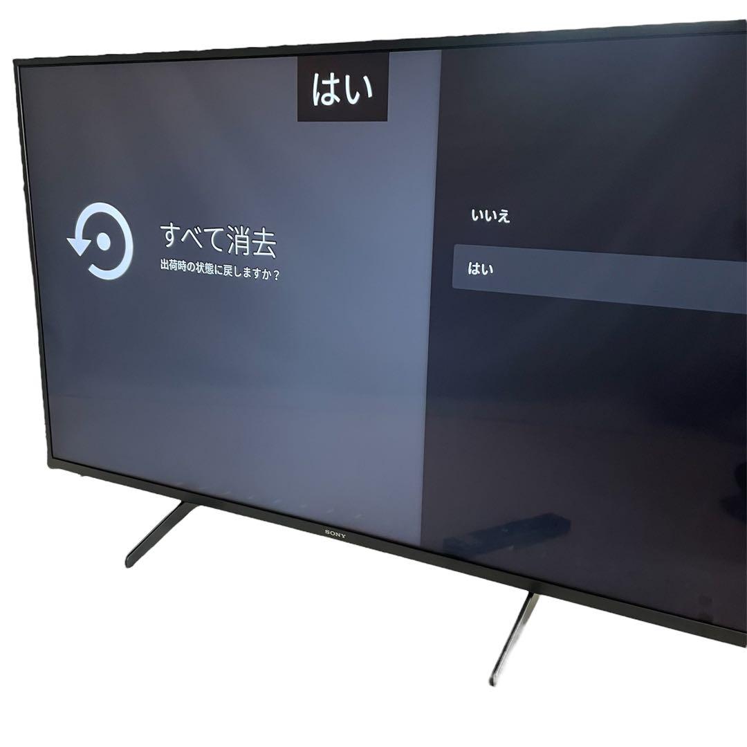 SONY BRAVIA 49インチ 4K 液晶テレビ KJ-49X8000H