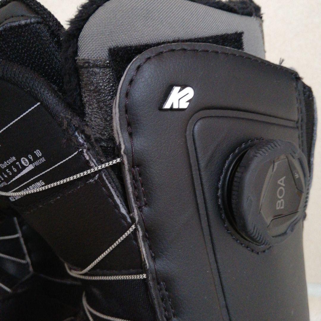 【美品】K2 レディース ダブルBOA FORMAT スノーボードブーツ