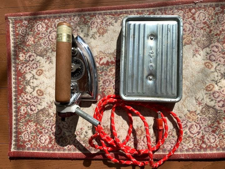 アイロン 電気アイロン 昭和レトロ 100V