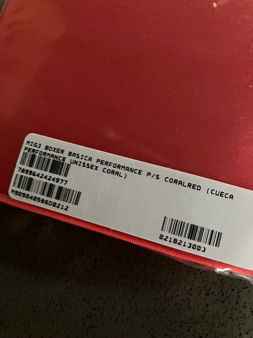 オ*ヨ様 Invel ボクサーパンツ レッド