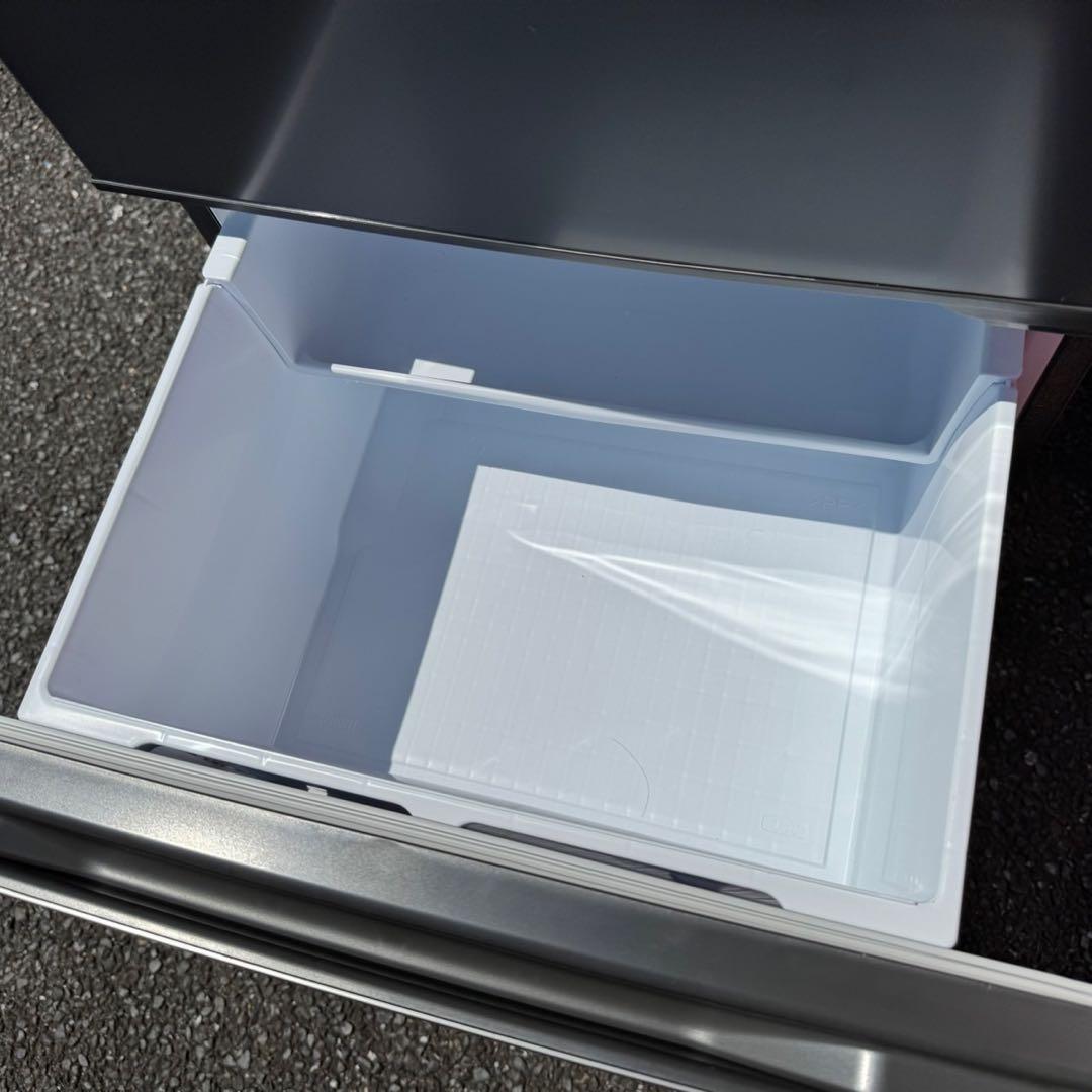 401★2023年製★三菱電機　3ドア　冷蔵庫　自動製氷　ファミリー　グレー