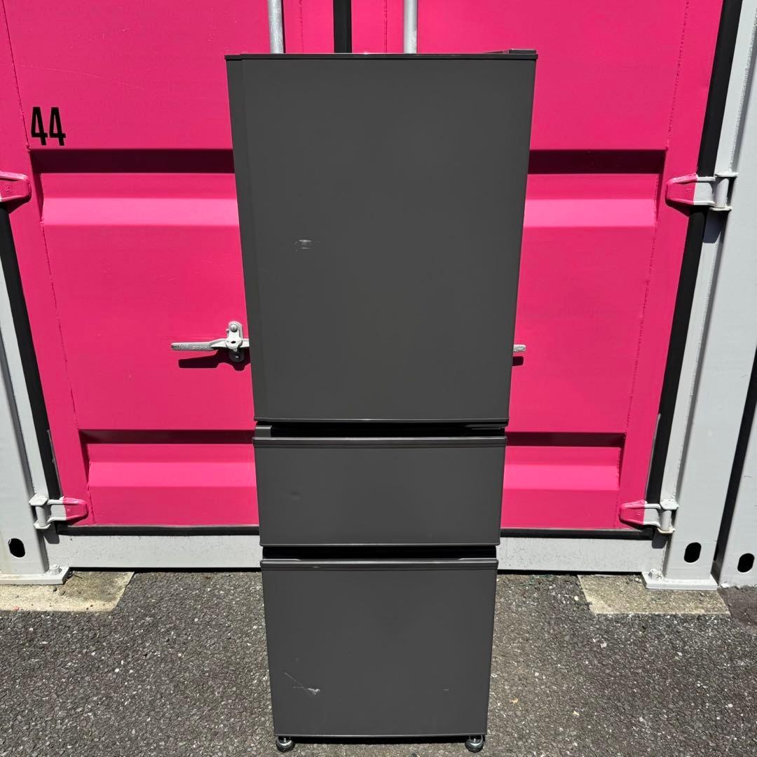 401★2023年製★三菱電機　3ドア　冷蔵庫　自動製氷　ファミリー　グレー