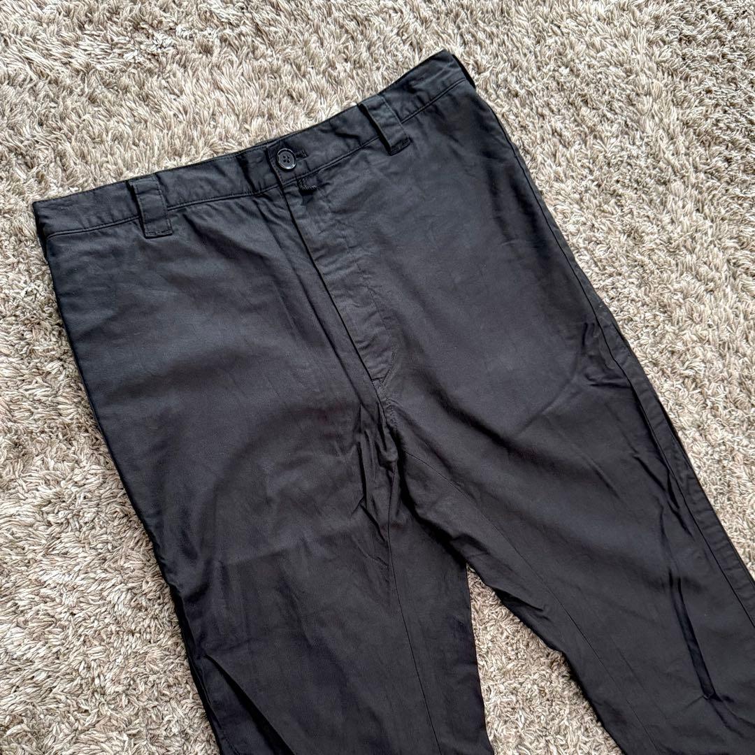 Y's ブラック フレアスラックス サイズ3 サイドライン　y2k