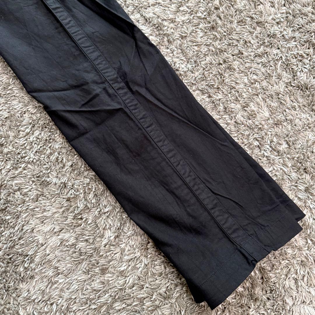 Y's ブラック フレアスラックス サイズ3 サイドライン　y2k