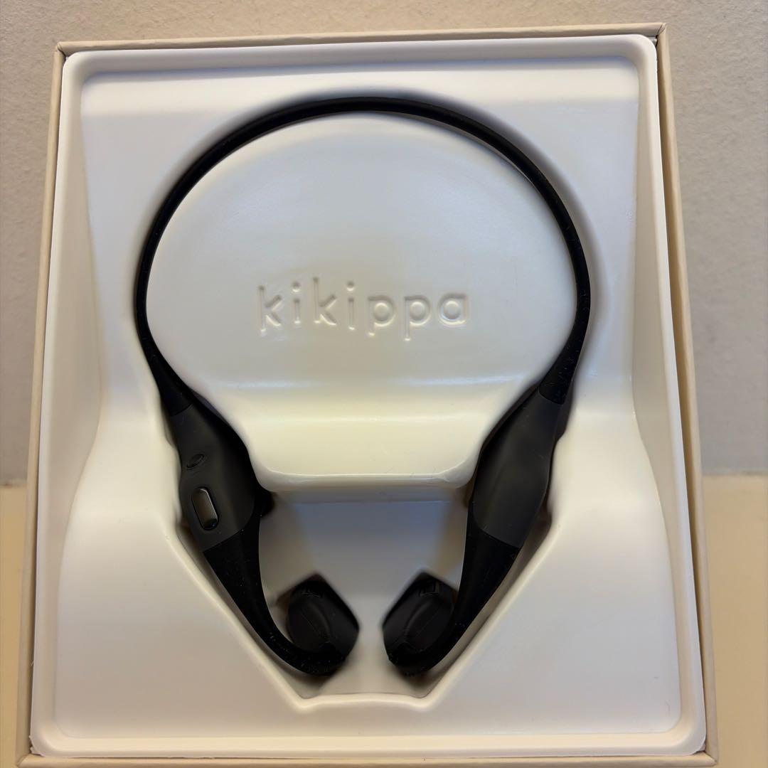 kikippa 骨伝導ワイヤレスイヤホン ガンマ波サウンドケア