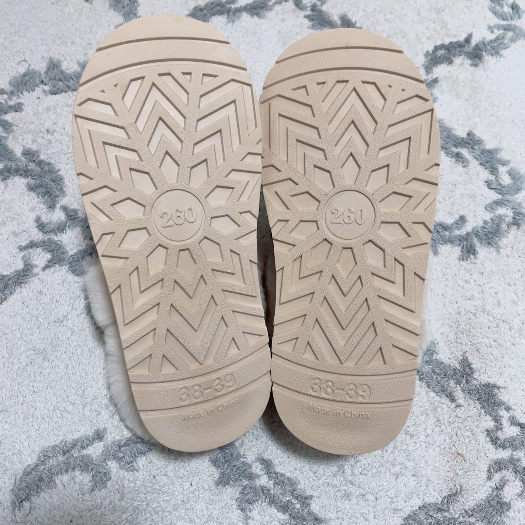 ☆専用☆3 点セット デニム リメイク ファー サンダル