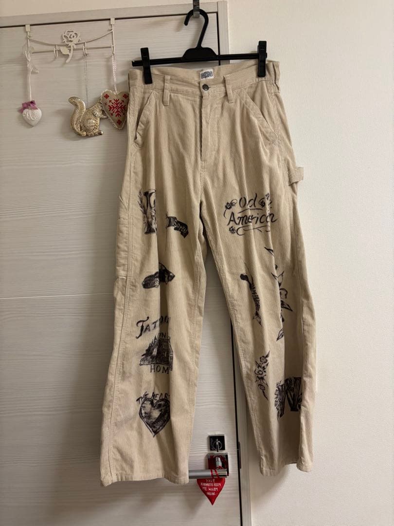 rakugaki 1984xFRAMeWORKXPAYDAY 別注パンツ