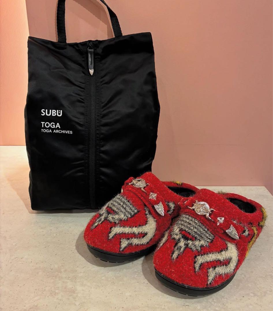 靴 Knit Slip-On TOGA x SUBU