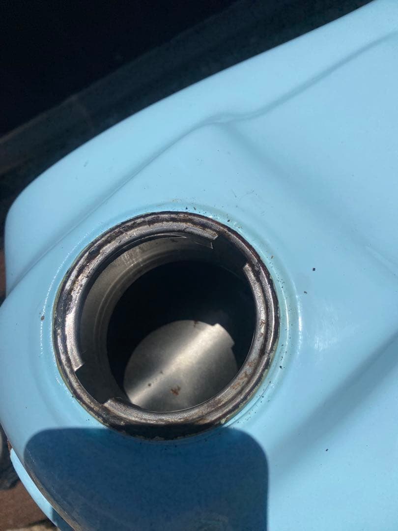 YAMAHA TW200 ガソリンタンク