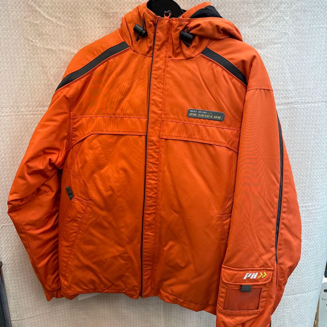 【新品未使用】フェニックス スキーウェア キッズ 140 上下 オレンジ