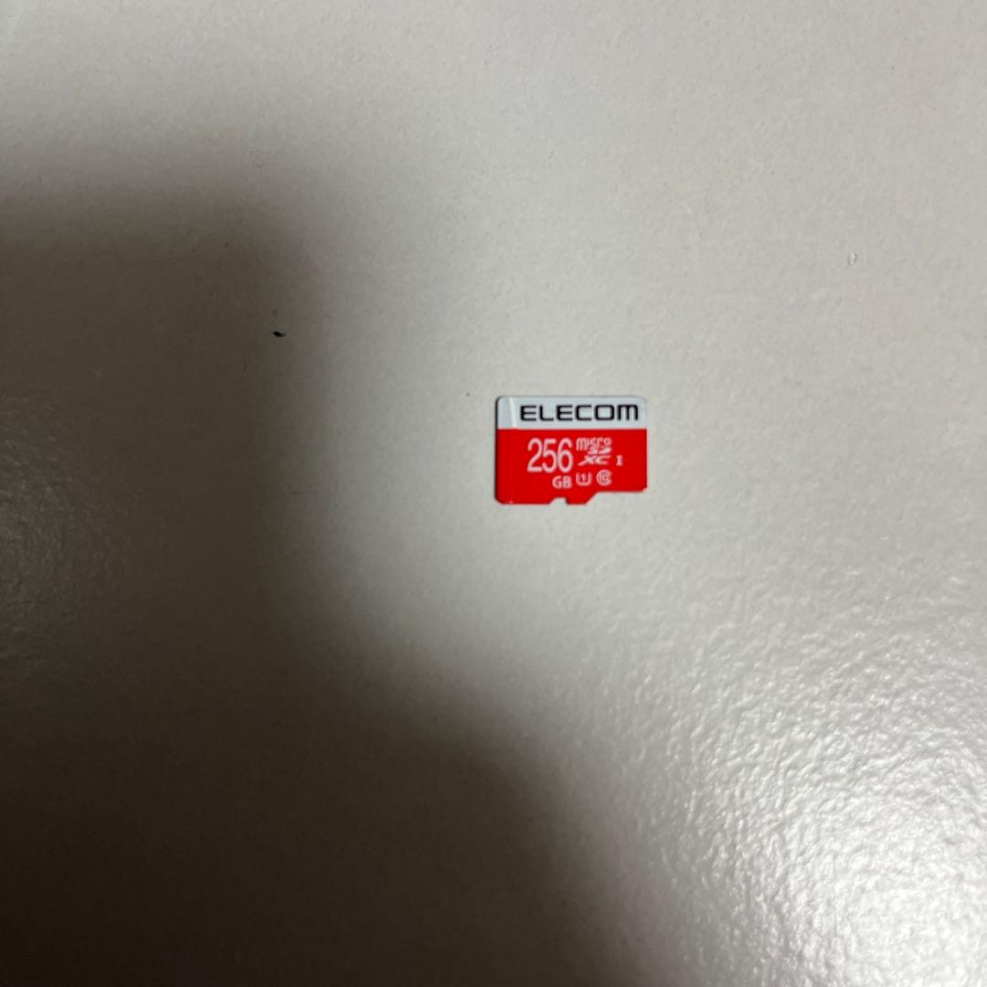 NW-A105と256GBのELECOM製のmicroSDカード
