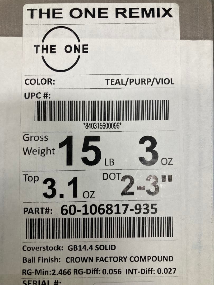 【新品未使用】ザ・ワンリミックス15p