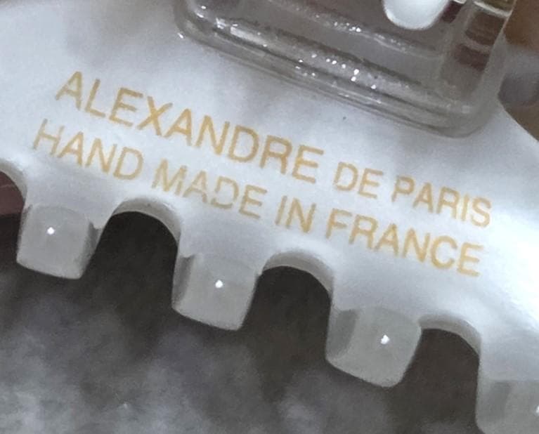 アレクサンドル デゥ パリ　ラインストーン　ヘアクリップ　42558