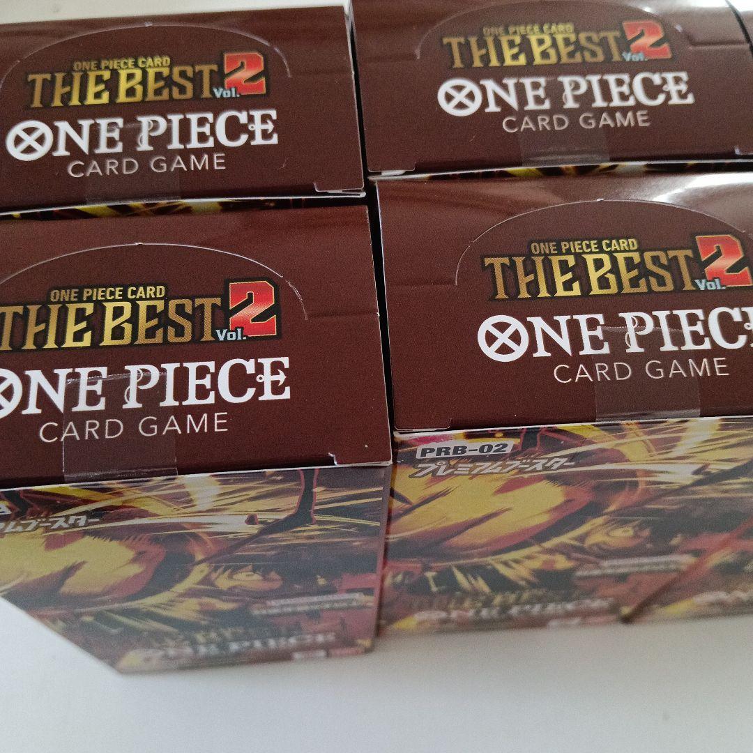 ワンピースカード【未開封・シール付】ザ・ベスト２ 6BOX