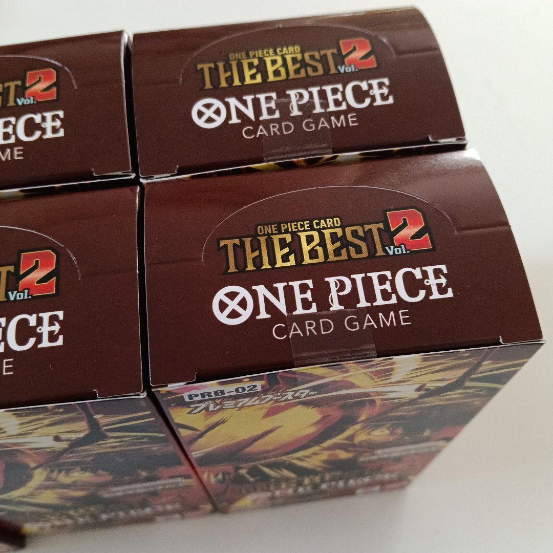 ワンピースカード【未開封・シール付】ザ・ベスト２ 6BOX