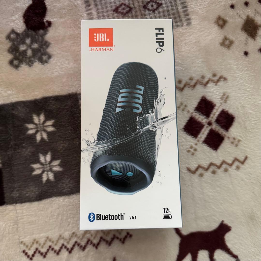 【新品未開封】JBL FLIP6 ワイヤレススピーカー ブルー