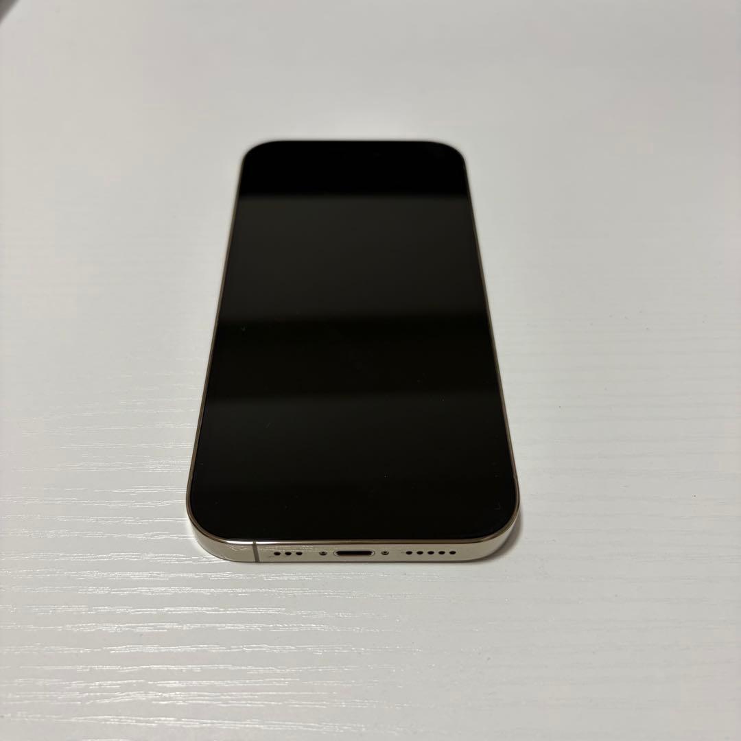 [超美品]iPhone 14 Pro 128GBゴールド(充電コード&箱付き)