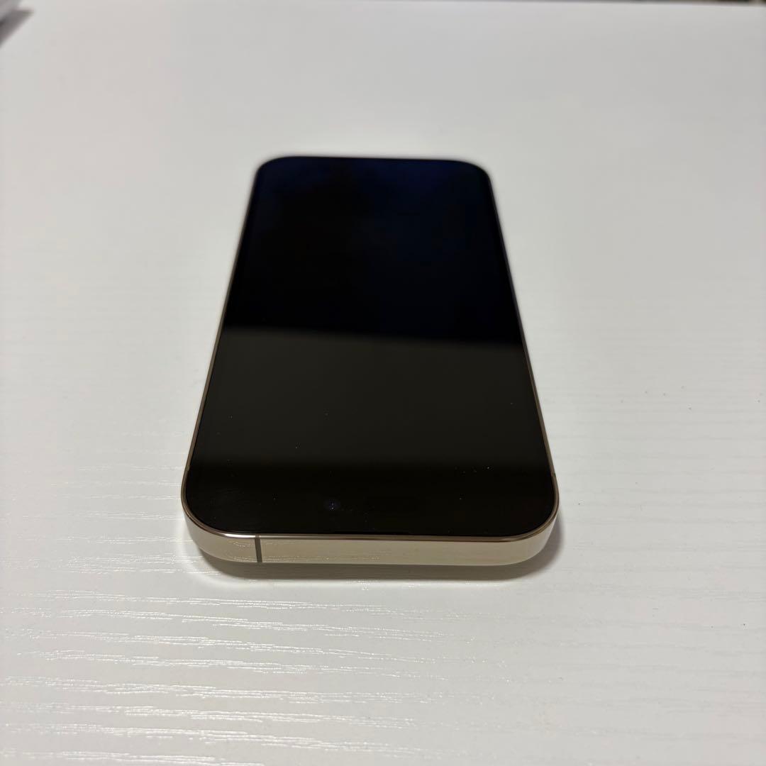 [超美品]iPhone 14 Pro 128GBゴールド(充電コード&箱付き)