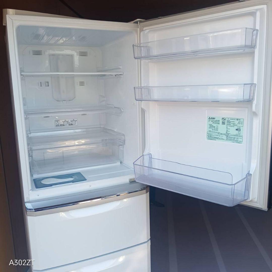C07A0 設置まで対応　三菱　人気モデル　自動製氷機能付き大型冷蔵庫　335L