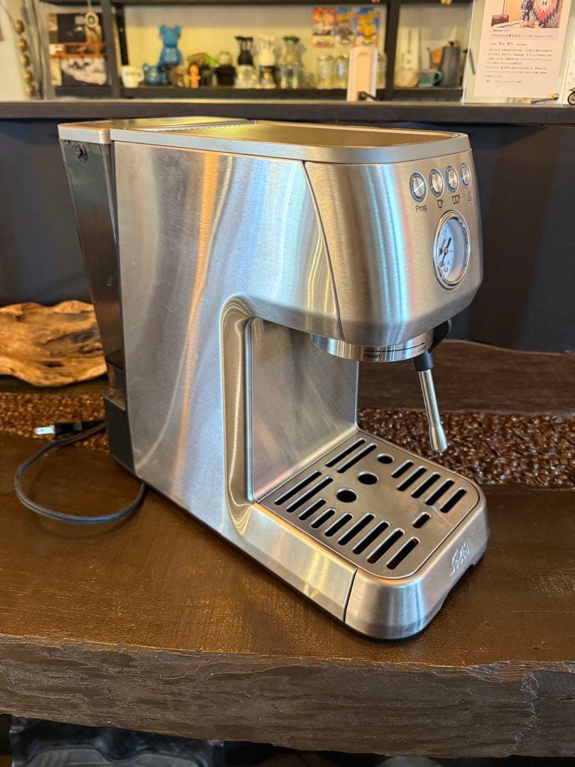 エスプレッソマシン ステンレス製
