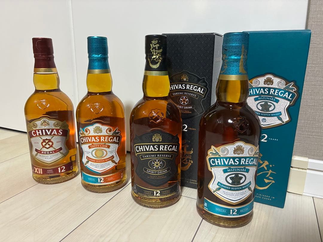 シーバスリーガル ４本セット 700ml