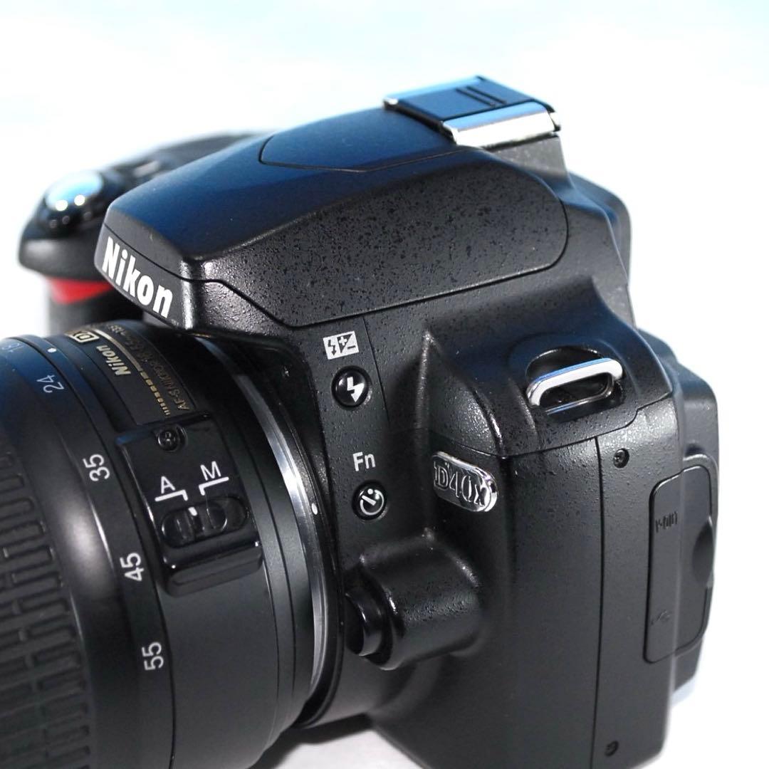 リュウ様Nikon D40X初心者に最適★軽量コンパクトで使いやすい一眼レフ✨