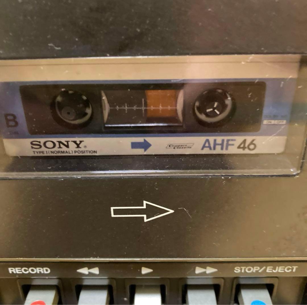 SONYラジカセ　CF-6300