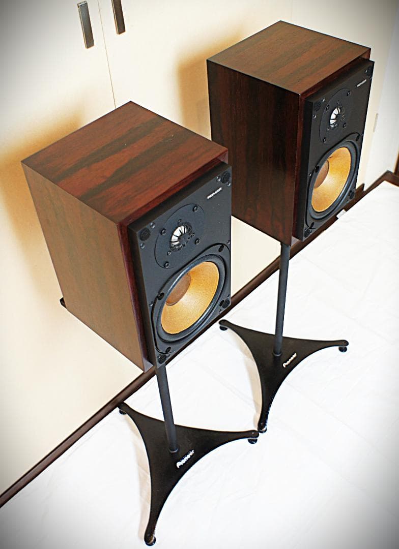 【美品】PIONEERスピーカー CS-X1整備良品スタンド付き