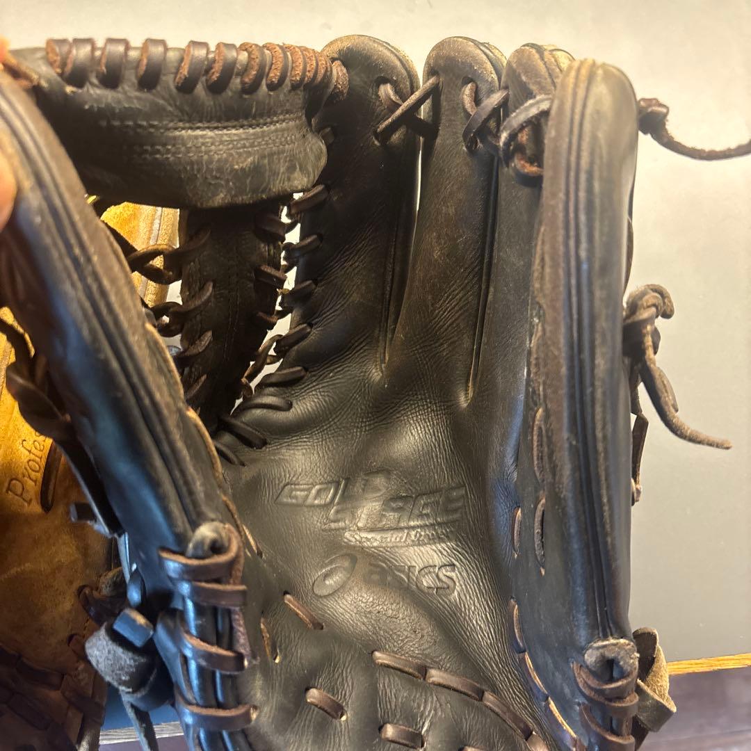 asics GOLDSTAGE 野球グローブ 2点セット