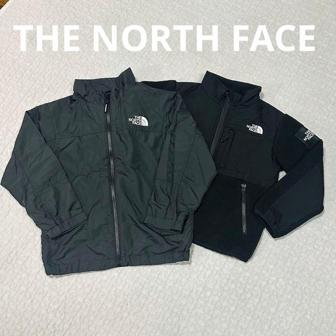 い　【極美品】ノースフェイス　フリースジャケット & ウィンドブレーカー