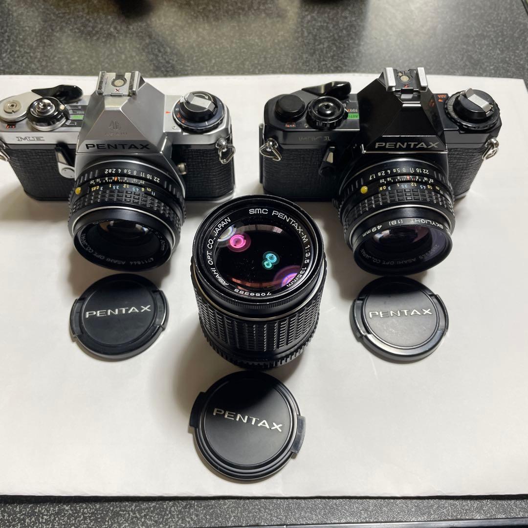 ASAHI PENTAX MV1.ME.135mmレンズ(レンズはオマケ)