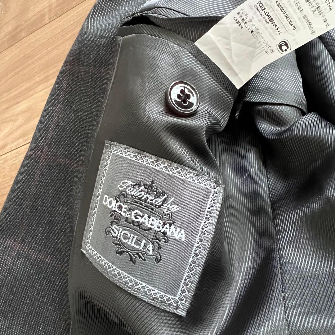 Dolce&Gabbana 最高峰スリーピースメンズスーツ 新品未使用 48