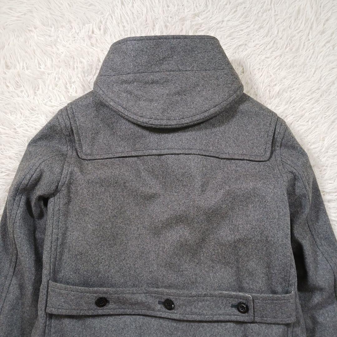 ✨美品✨バーバリーブラックレーベル　ダッフルコート　ノバチェック　カシミヤ混　M