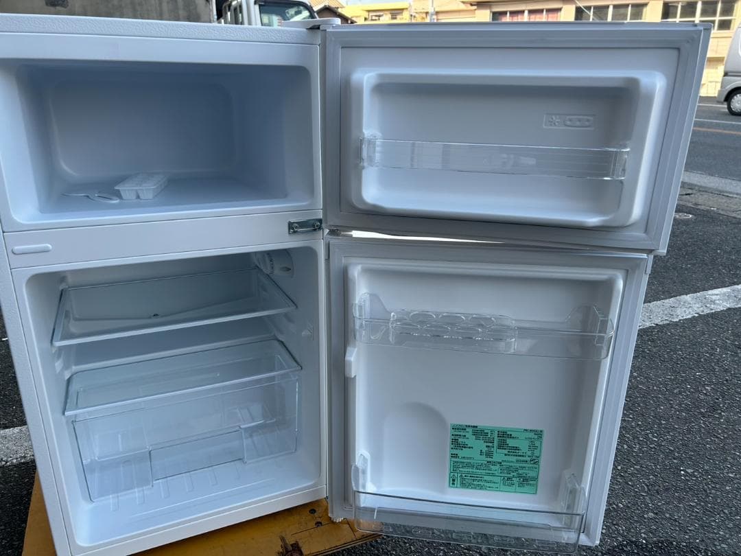 【福岡市限定】冷蔵庫 アイリスオーヤマ 2024年製 87L【安心の3ヶ月保証】