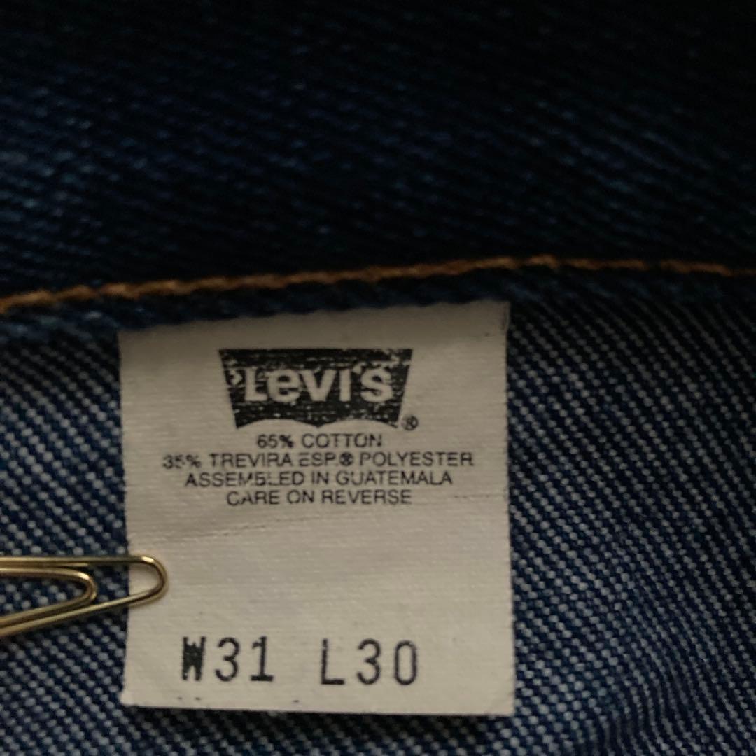 Levi's リーバイス 517 黒タブ ストレッチ